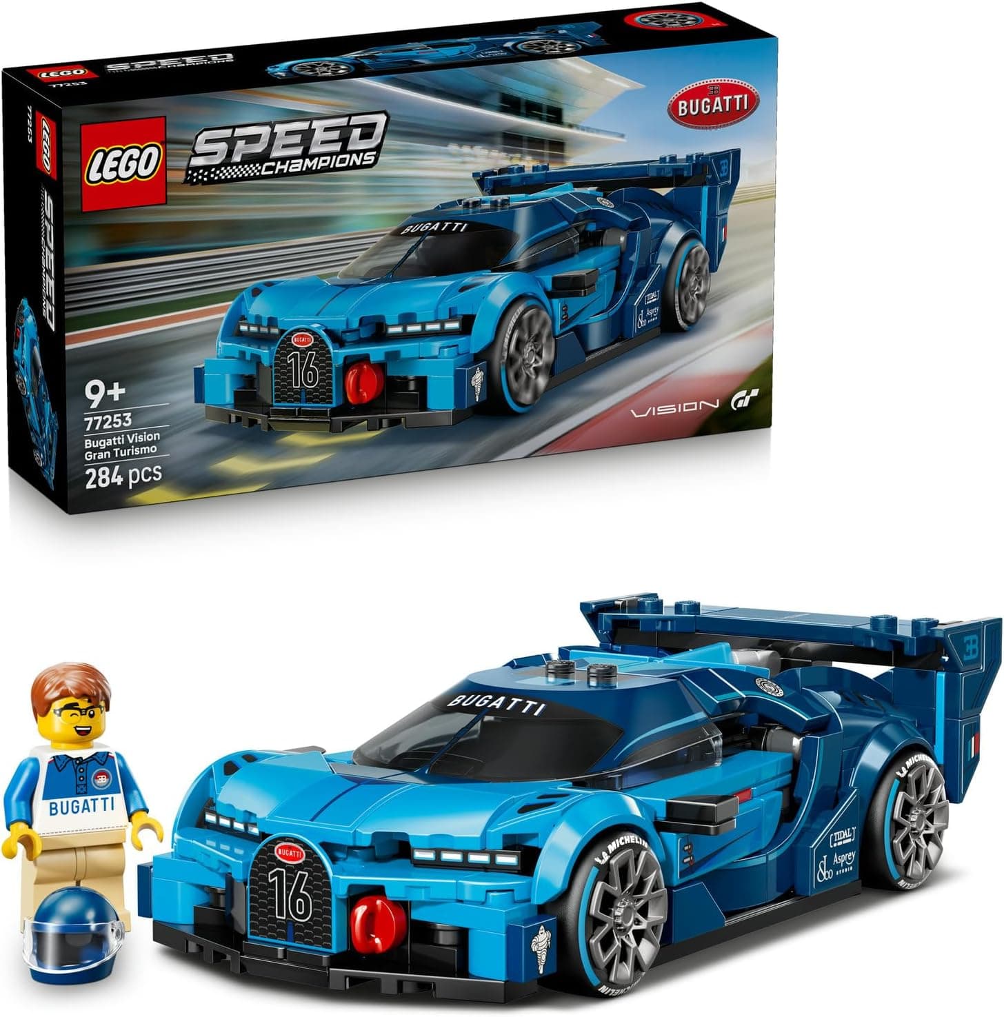 LEGO Speed Champions Bugatti Vision Gran Turismo Hiper Spor Araba 77253