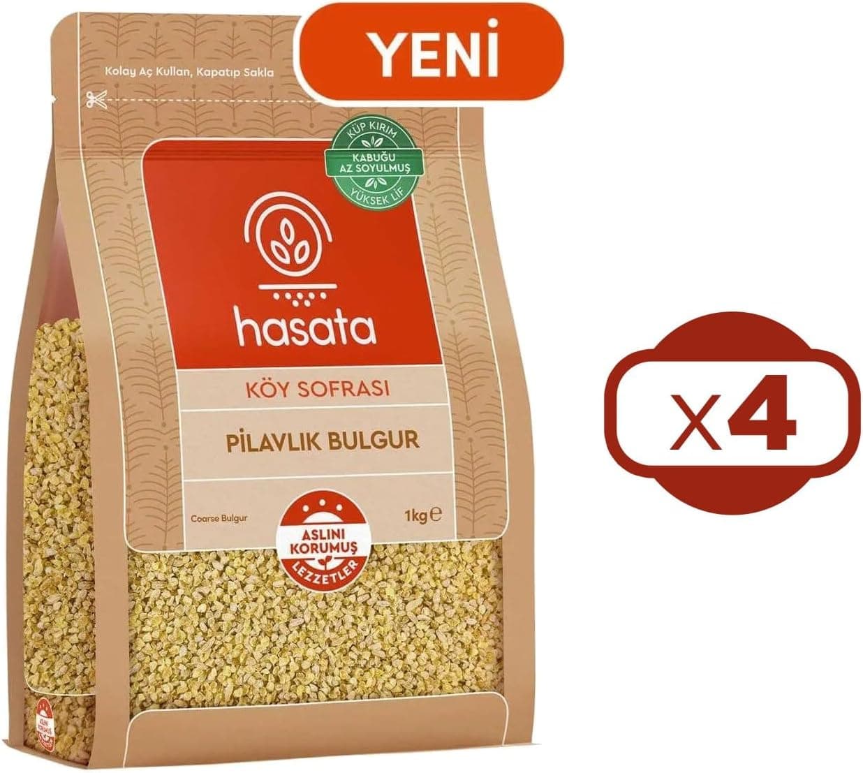 Hasata Köy Sofrası Pilavlık Bulgur 1000 g