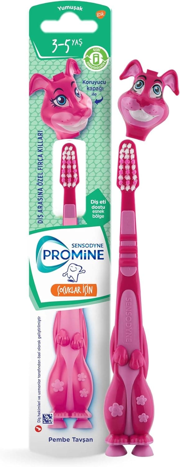 Sensodyne 3-5 Yaş Çocuk Diş Fırçası Yumuşak - Tavşan