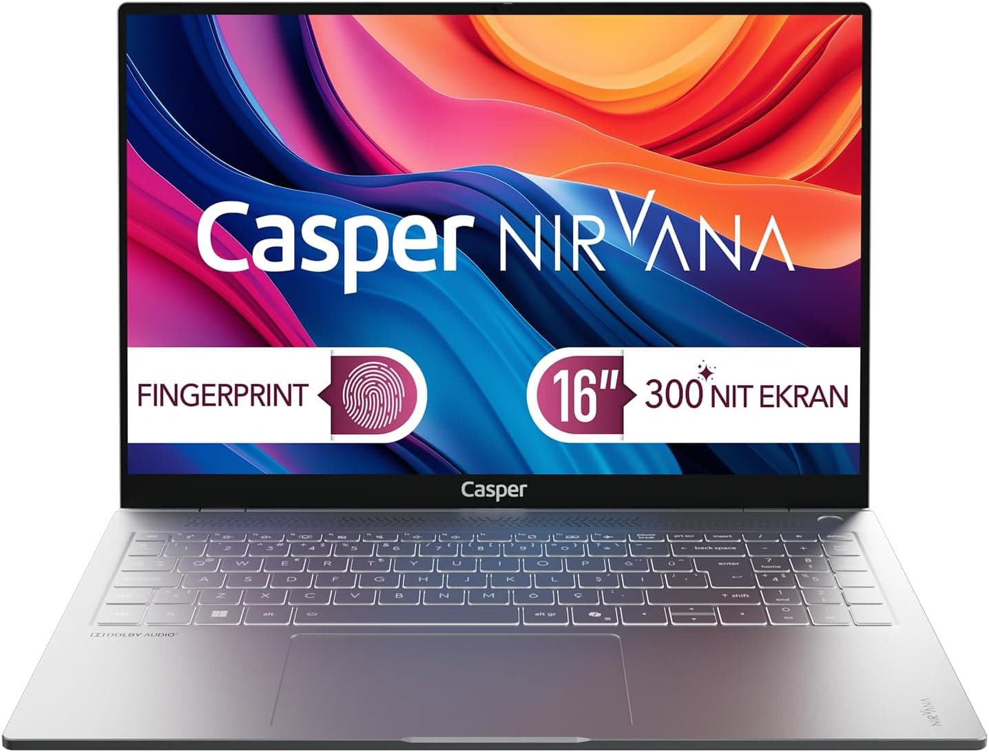 Casper Nirvana S100 300NIT i7-13620H 24GB DDR5 1TB SSD 16" Freedos Laptop S100.1362-CF00X-G-F