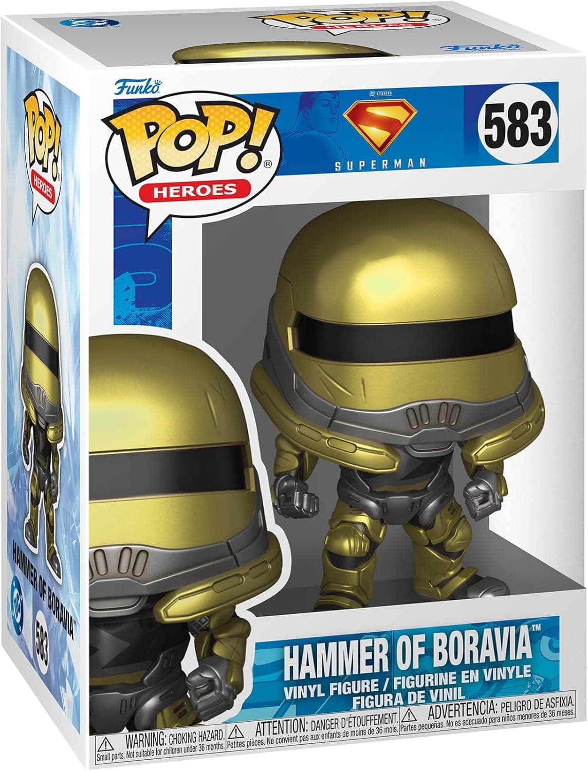 Funko POP DC:Superman -Hammer of Boravia, Oyuncak Figür
