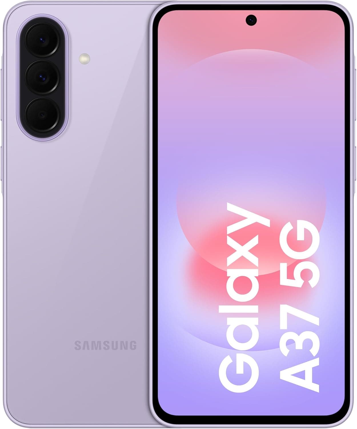 Samsung Galaxy A37 5G Android Akıllı Telefon, 256GB Hafıza, 8GB RAM, Lavanta Moru, 6 Nesil OS Güncellemesi, Geniş Ekran, Üçlü Kamera (Samsung Türkiye Garantili)