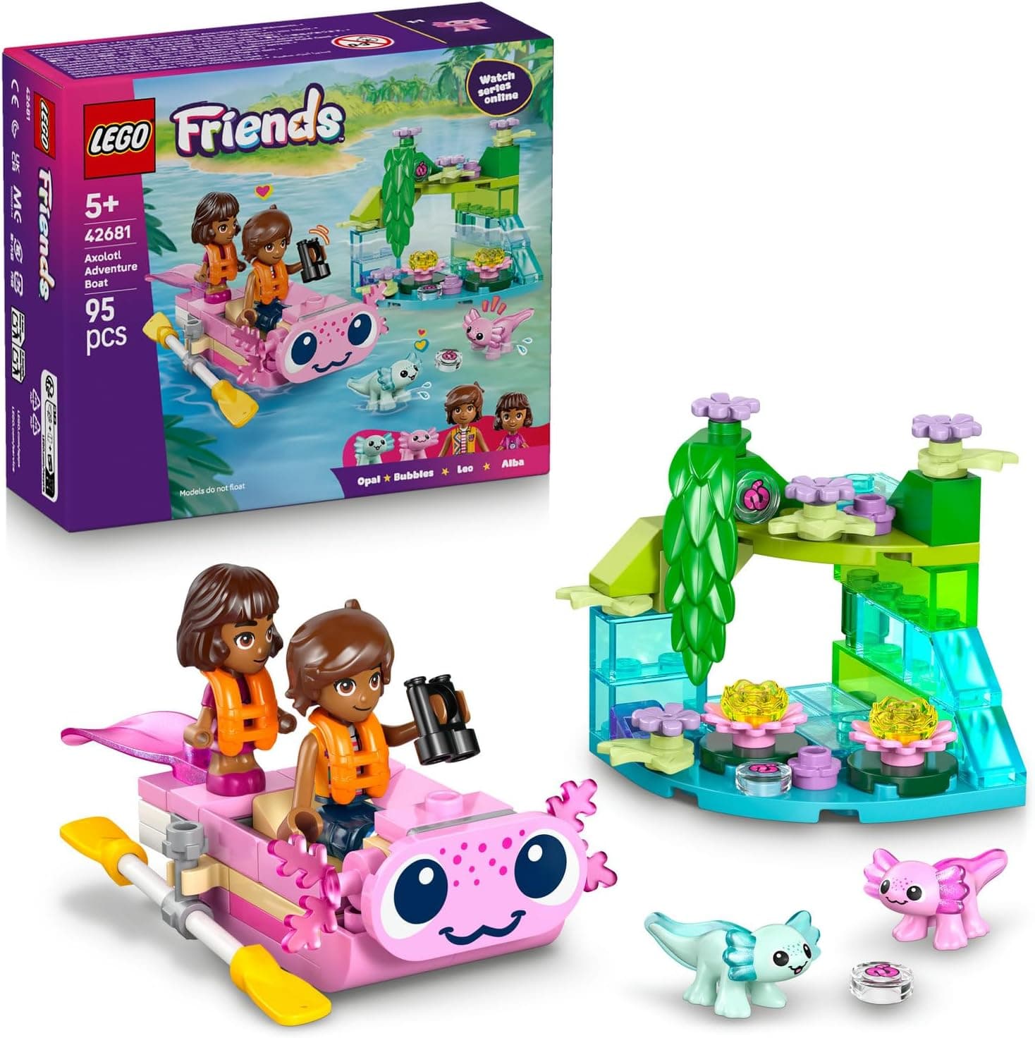 LEGO Friends Axolotl Macera Teknesi 42681
