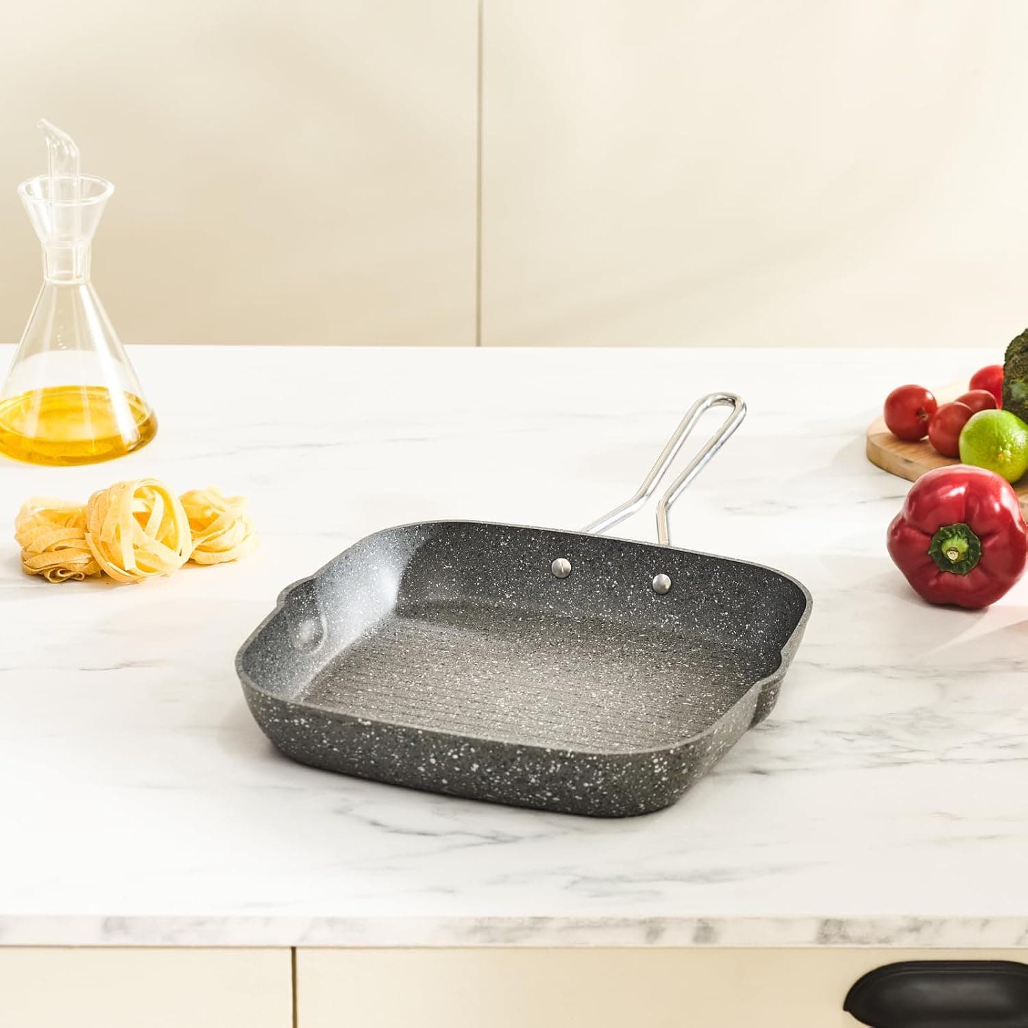 Karaca Salvador Bio Granit 28 Cm Grill Tava