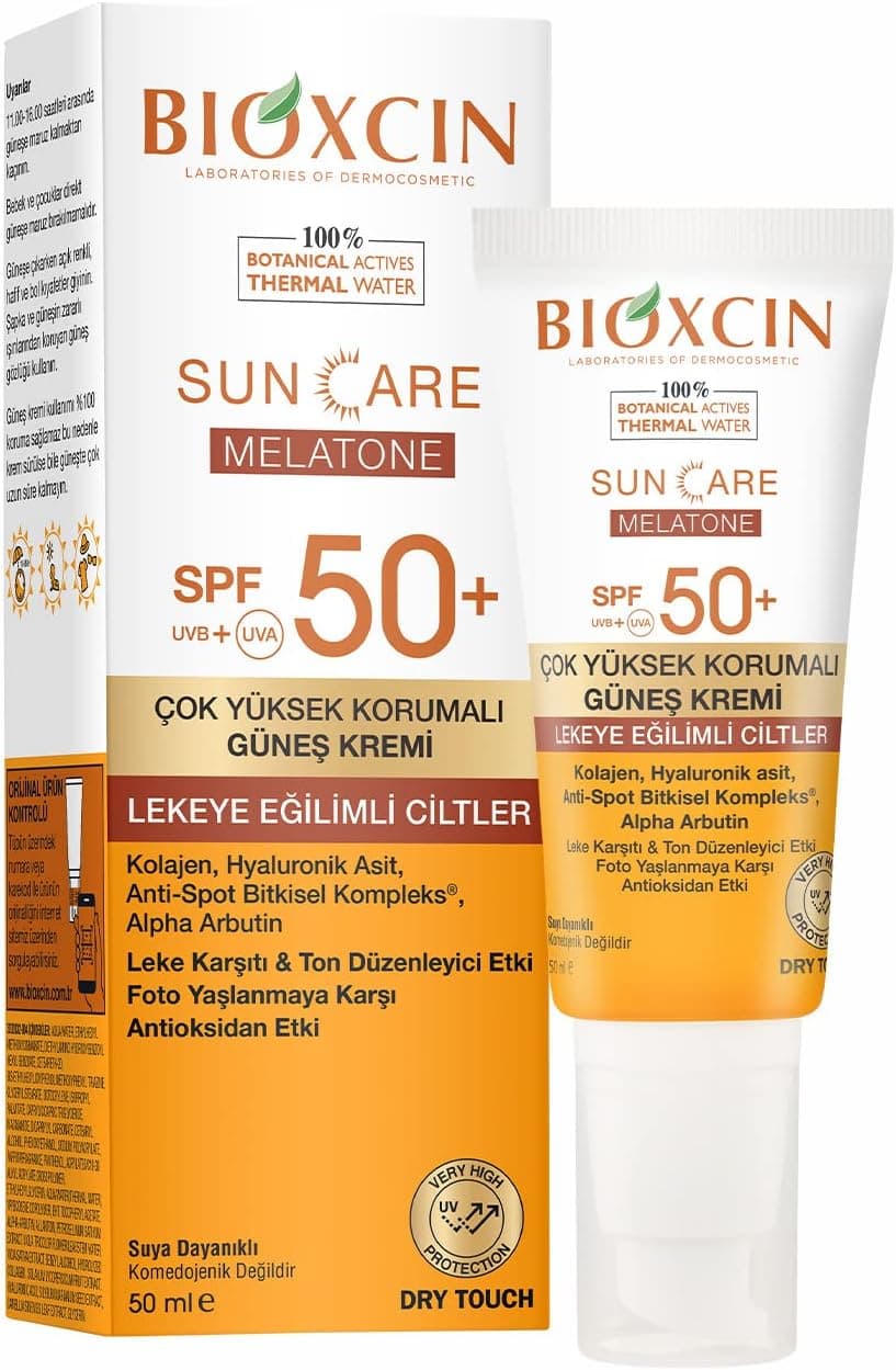 Bioxcin Sun Care Lekeye Eğilimli Ciltler İçin Çok Yüksek Korumalı Güneş Kremi 50 SPF - Leke ve Çil 50 Ml