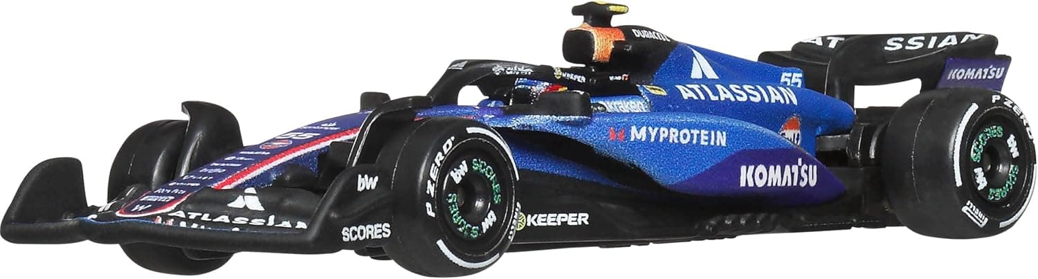 Hot Wheels F1 Williams Sainz 1:64 ölçekli, JKD85