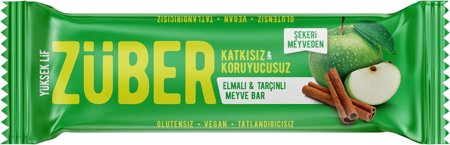 Züber Elmalı ve Tarçınlı Meyve Tatlısı 40Gr