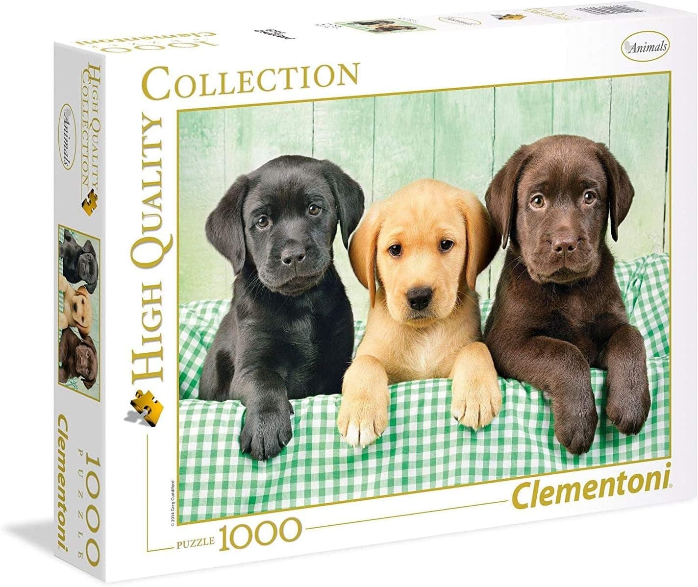 Clementoni - 1000 Parça HQ Collection Yetişkin Puzzle - Three Labs