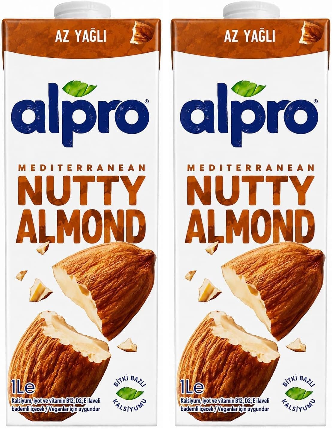 Alpro Badem Bitki Bazlı İçecek 1 L 2li paket