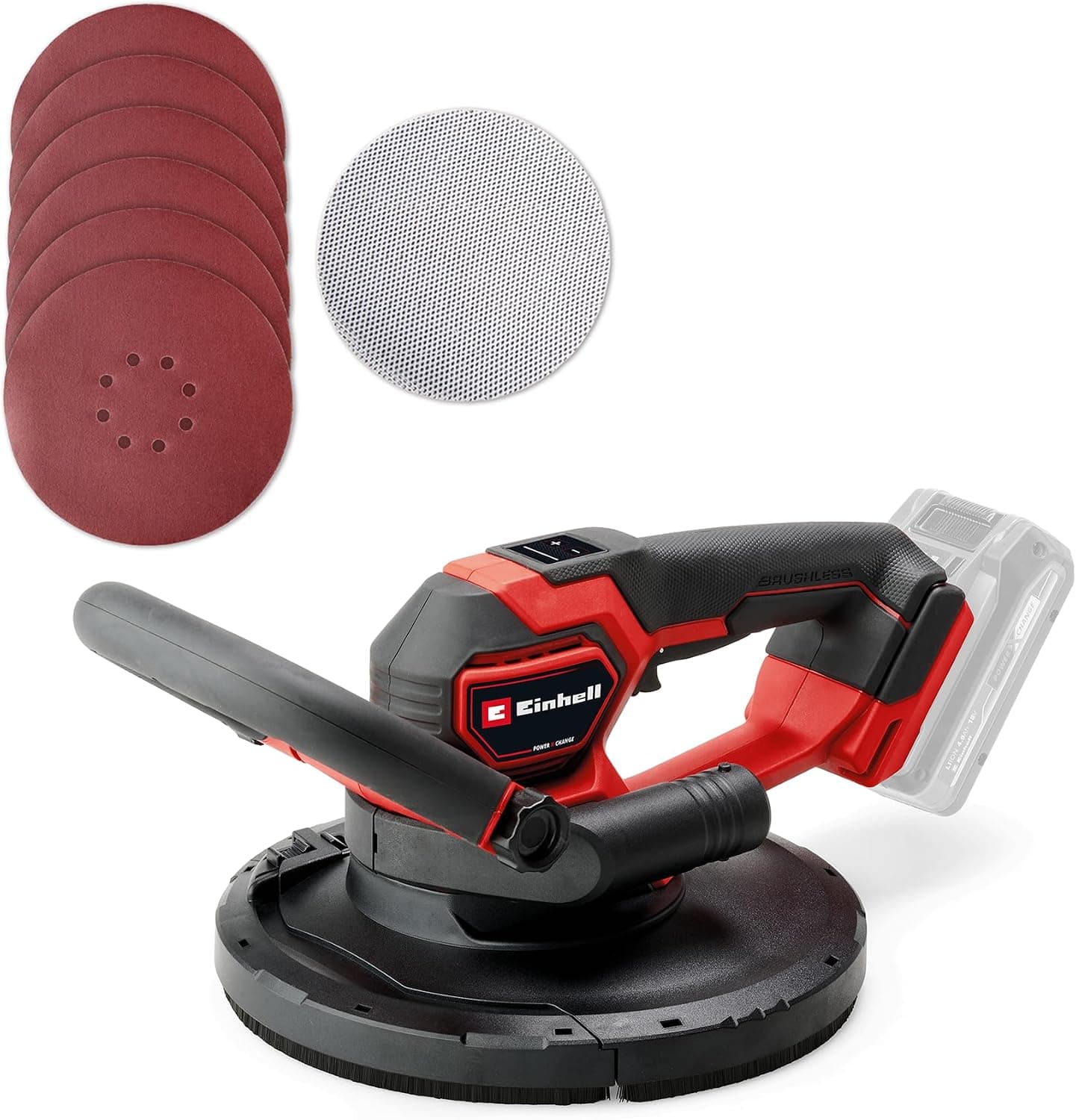 Einhell TP-DWS 18/225 Li BL - Solo, Akülü Alçıpan Zımpara (Akü ve şarj cihazı dahil değildir) - 4259995