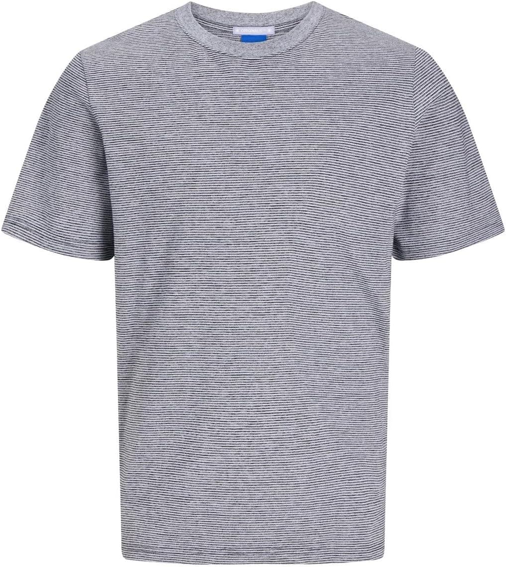 JACK & JONES JORMARBELLA MINI STRIPE TEE SS CREW NECK Tişört Erkek