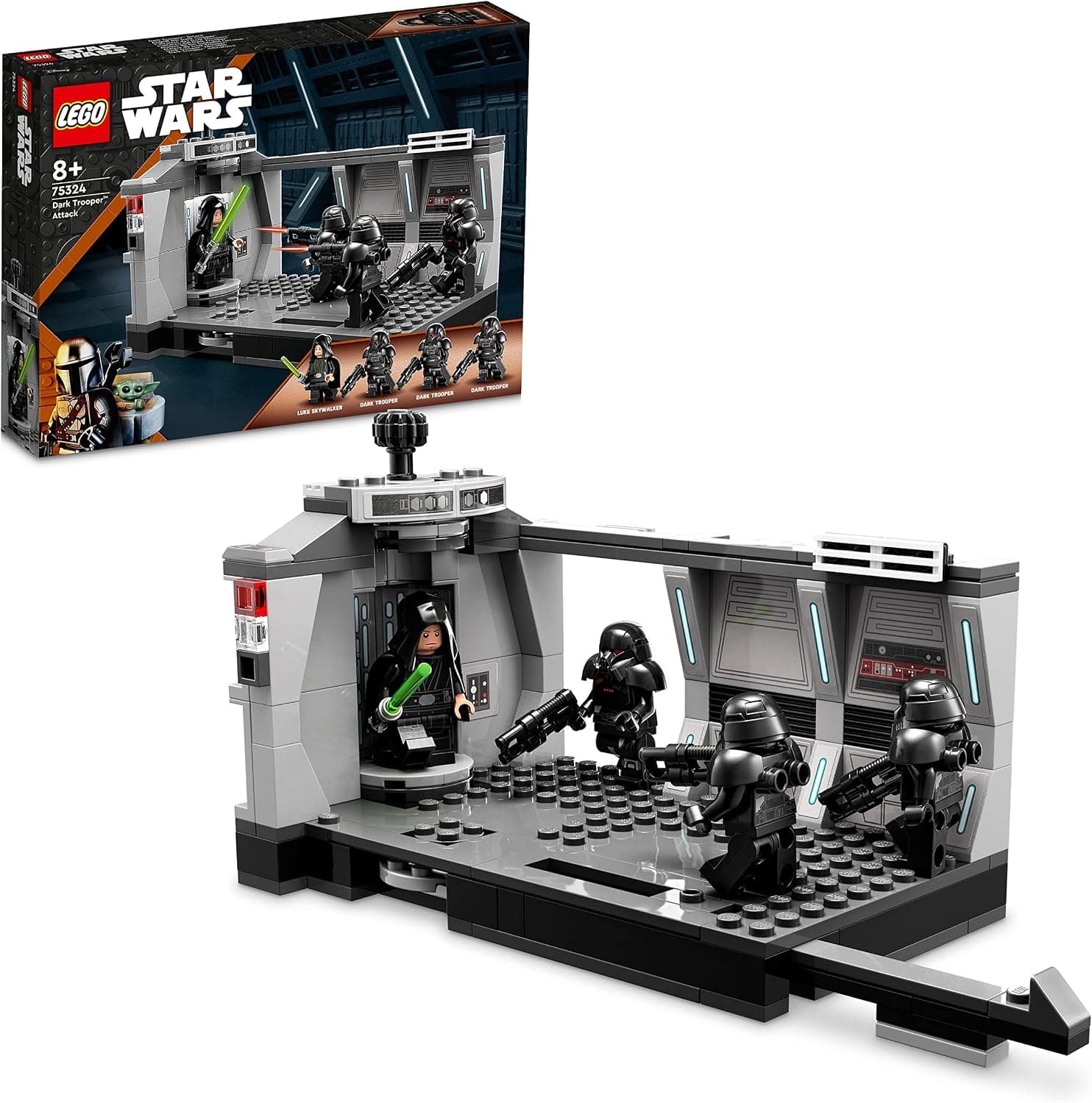 LEGO® Star Wars™ Karanlık Trooper™ Saldırısı 75324-8 Yaş ve Üzeri Çocuklar için İnşa Edilebilen Oyuncak Yapım Seti (166 Parça)