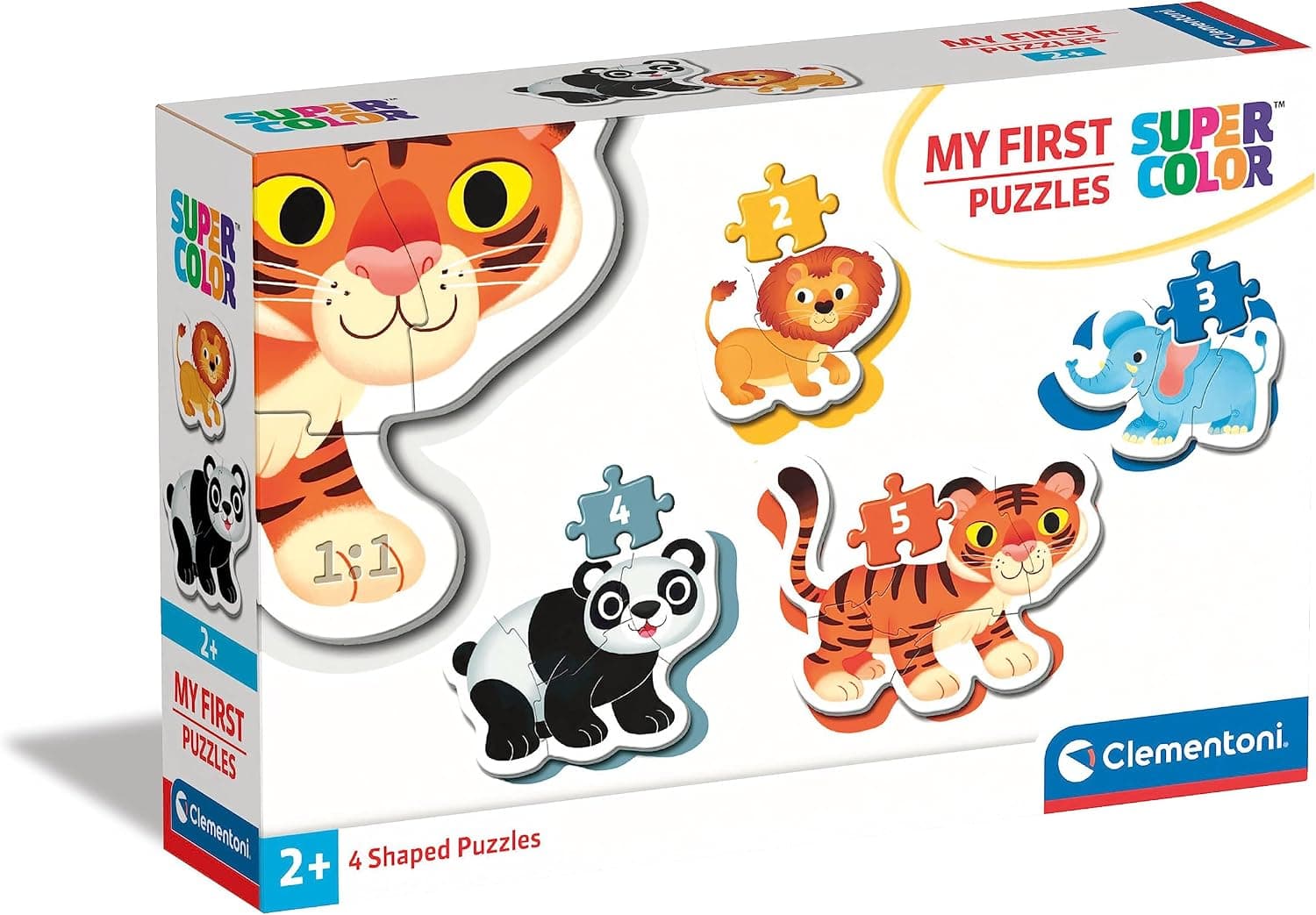 Clementoni - My First Puzzles - Wild Animals