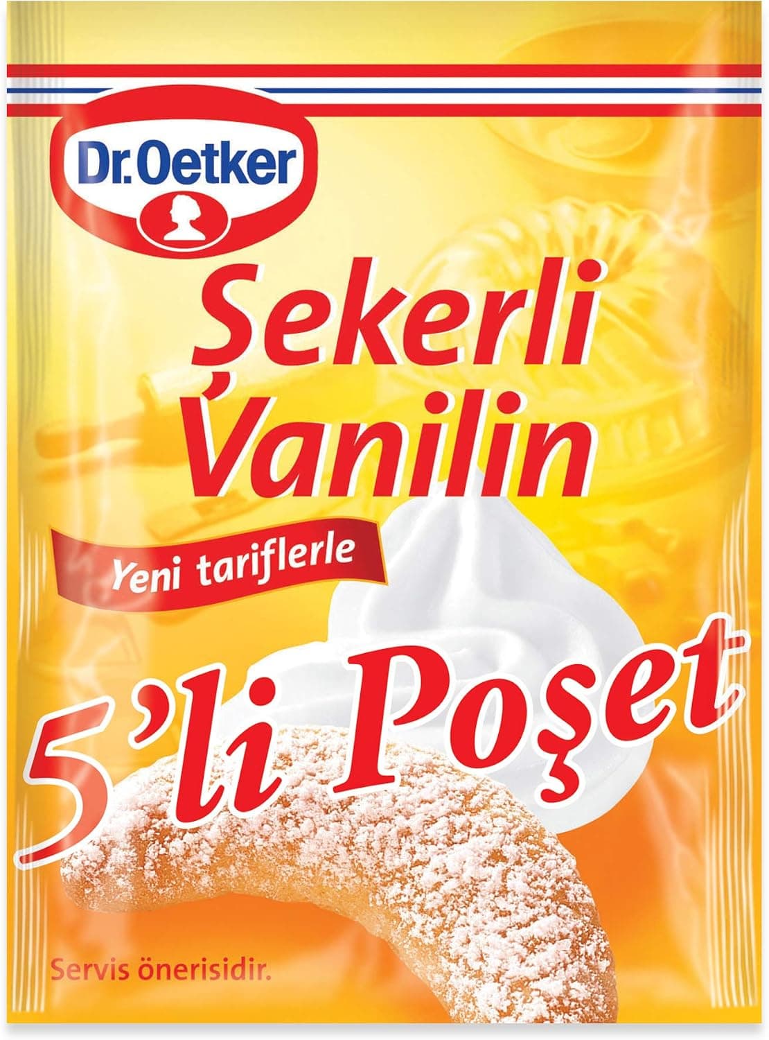 Dr. Oetker Şekerli Vanilin 5li (1 x 5 Adet) 10 paket