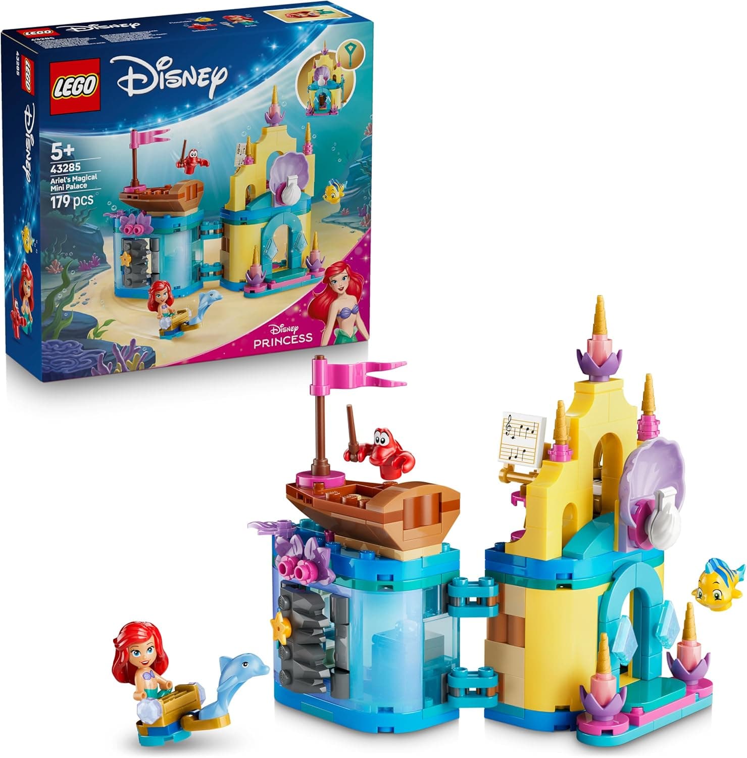 LEGO Disney Princess Arielin Sihirli Mini Sarayı 43285