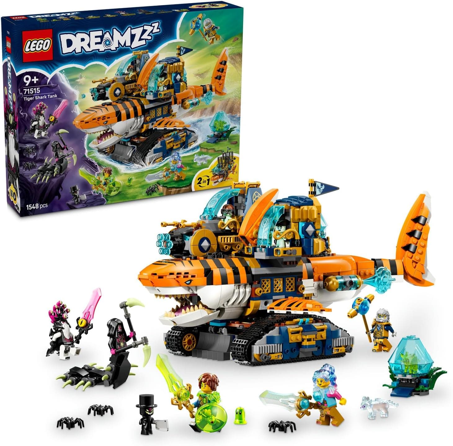 LEGO DREAMZzz Kaplan Köpek Balığı Tankı 71515