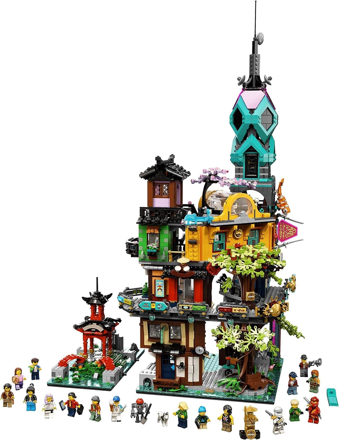 LEGO Ninjago – Ninjago City Bahçeleri (71741)