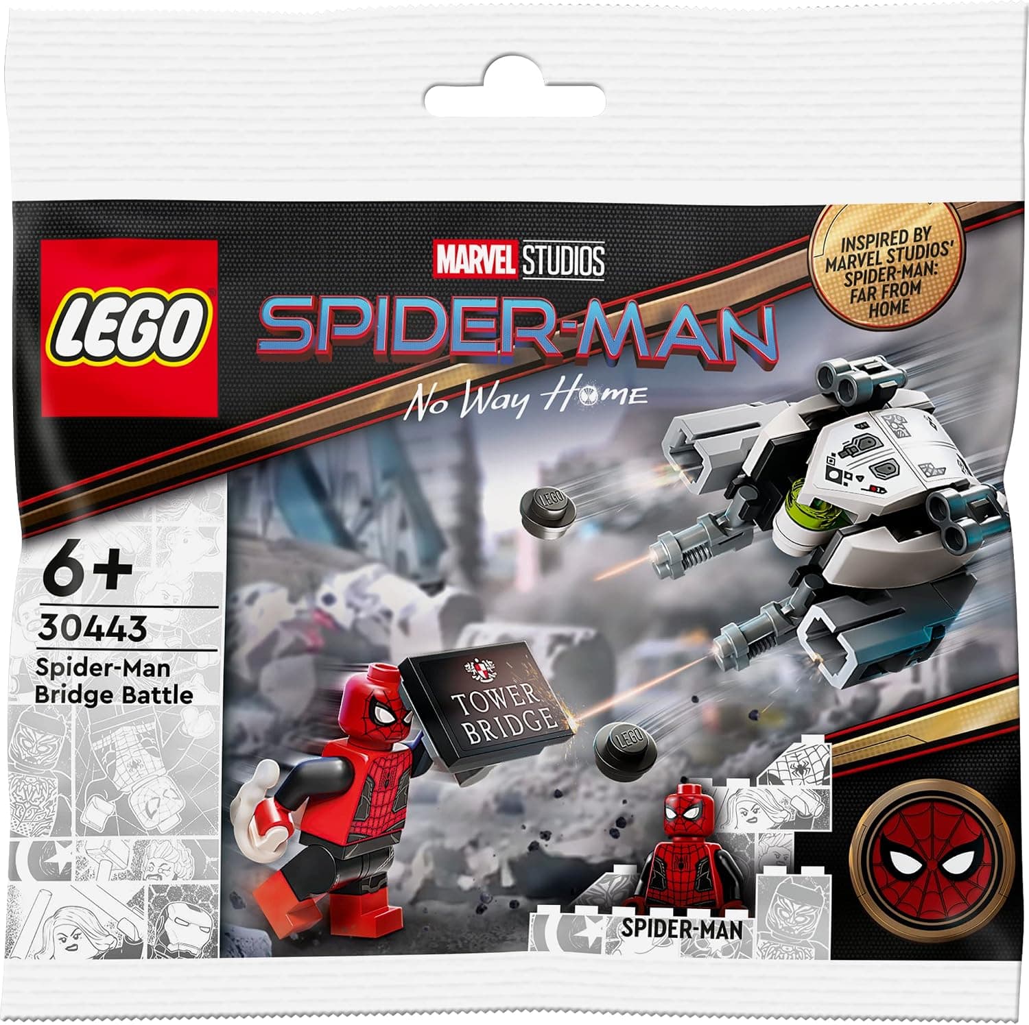 LEGO Super Heroes 30443 Spider-Man Bridge Battle