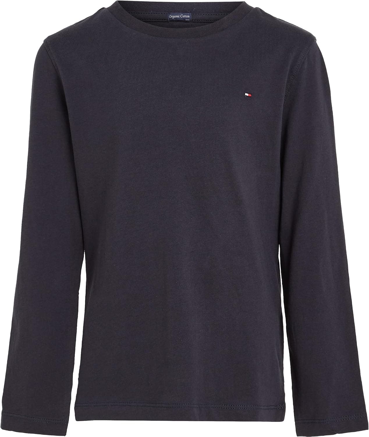 Tommy Hilfiger Erkek Çocuk Yuvarlak Yaka Uzun Kollu T-Shirt