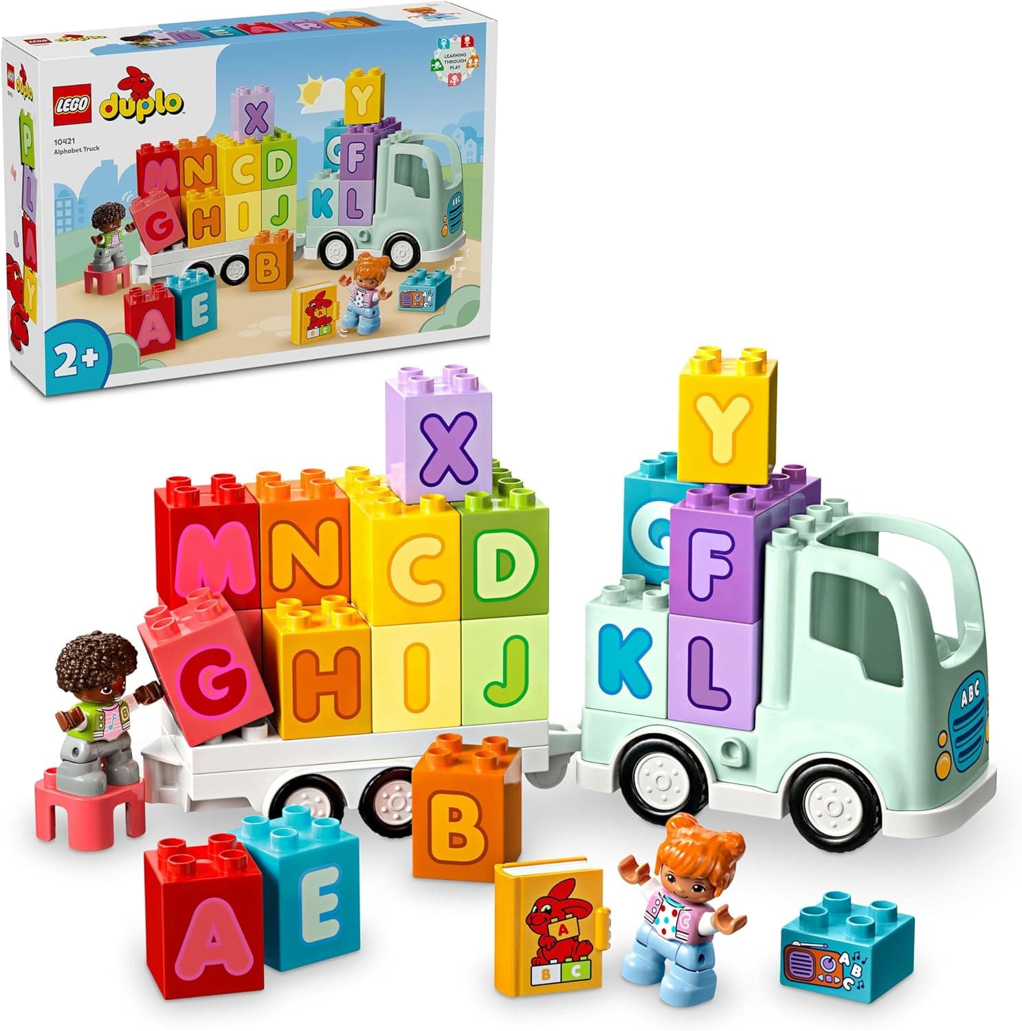 LEGO DUPLO Kasabası Alfabe Kamyonu Oyuncağı 10421
