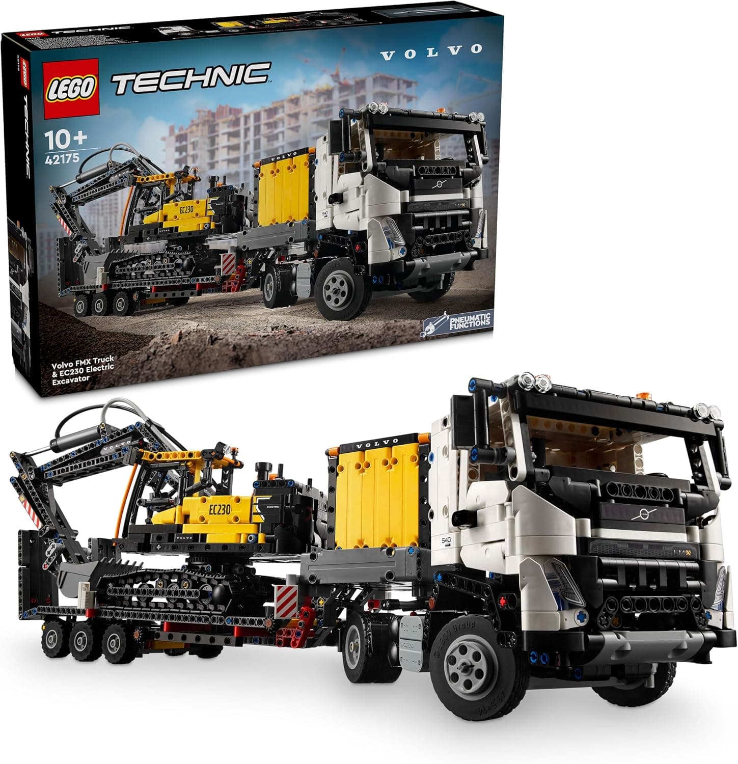 LEGO Technic Volvo FMX Kamyon ve EC230 Elektrikli Ekskavatör 42175