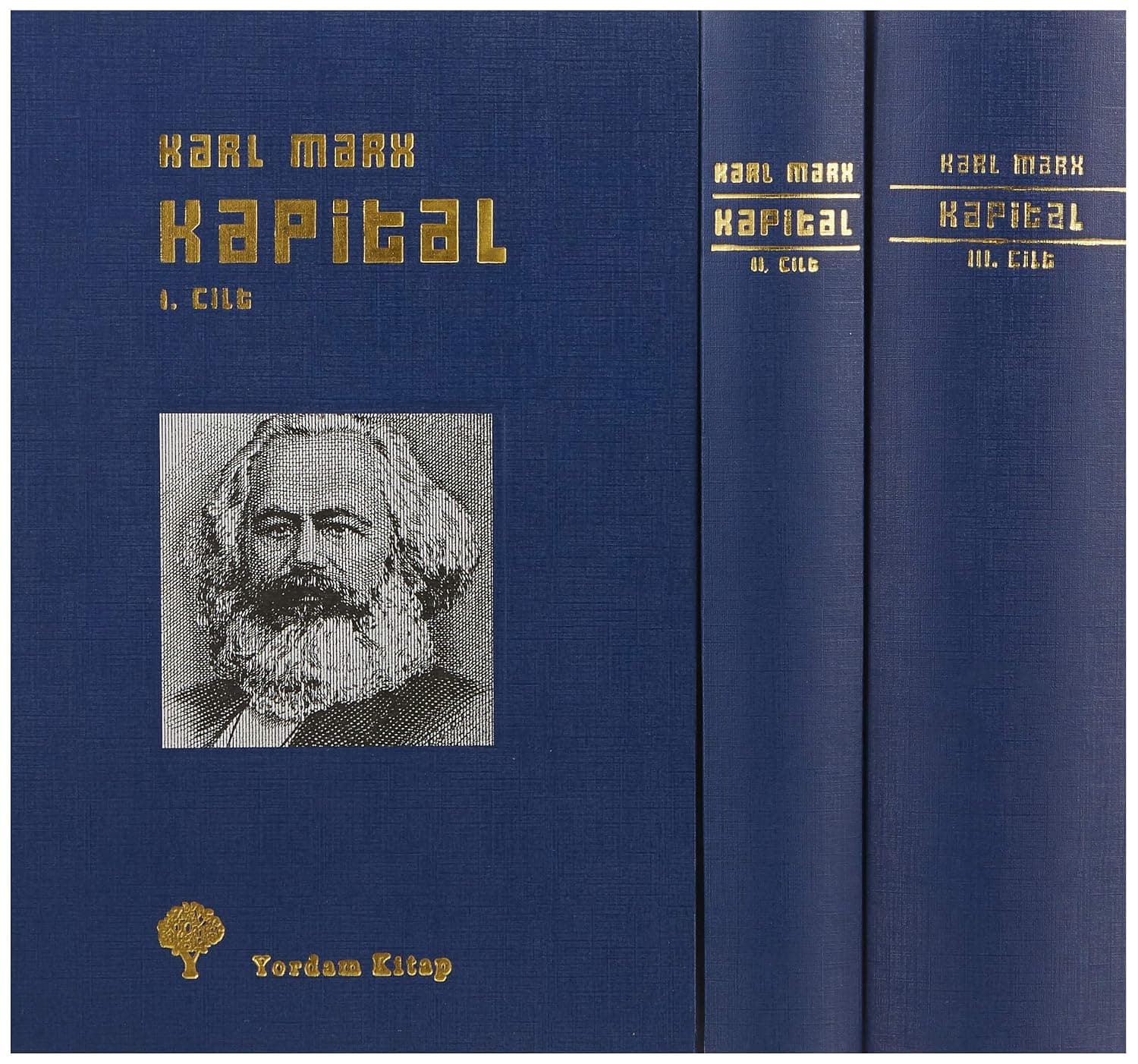 Kapital - 3 Kitap Takım (Ciltli): Ekonomi Politiğin Eleştirisi