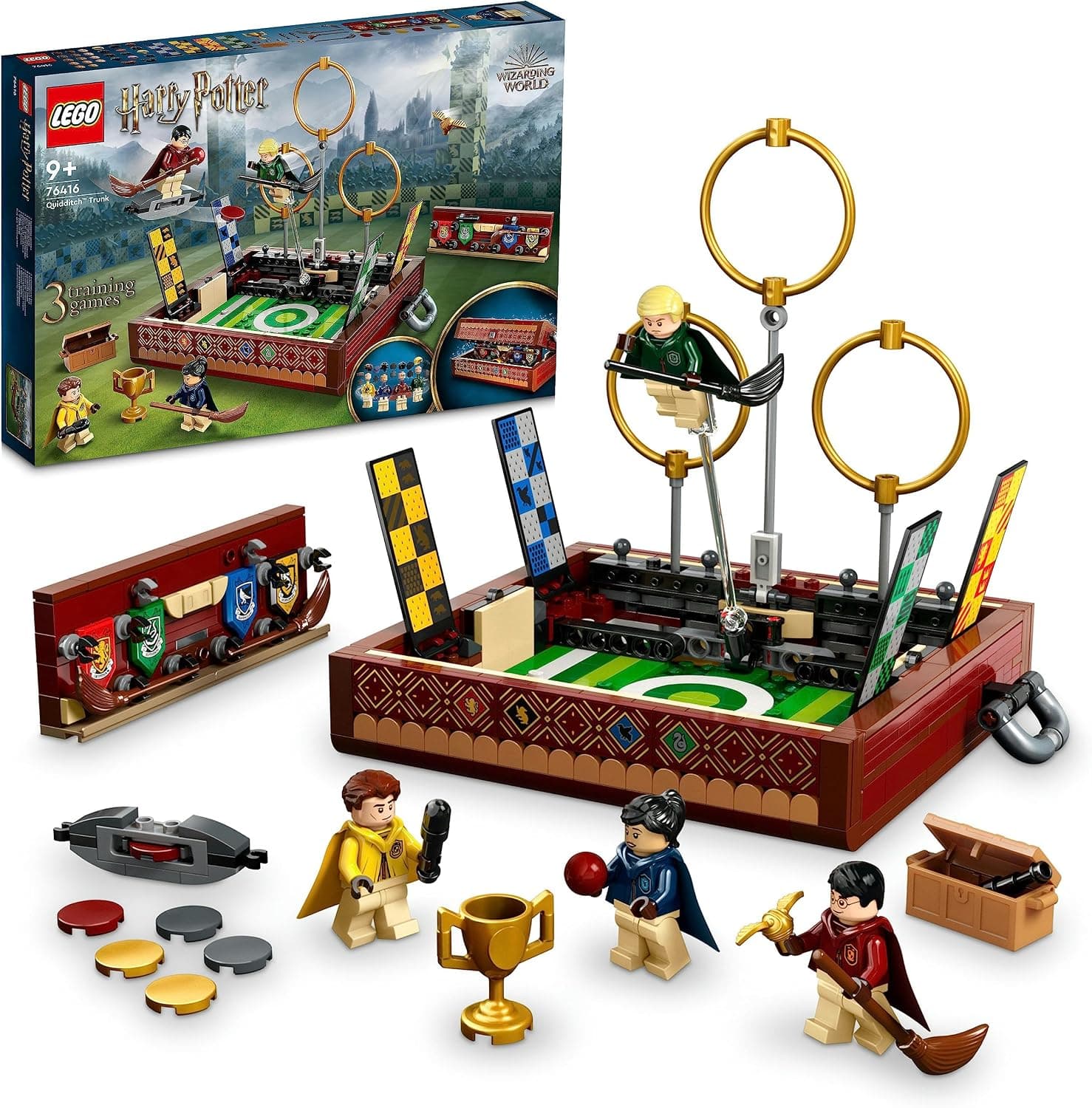 LEGO Harry Potter Quidditch Bavulu 76416 Oyuncak Yapım Seti (599 Parça)