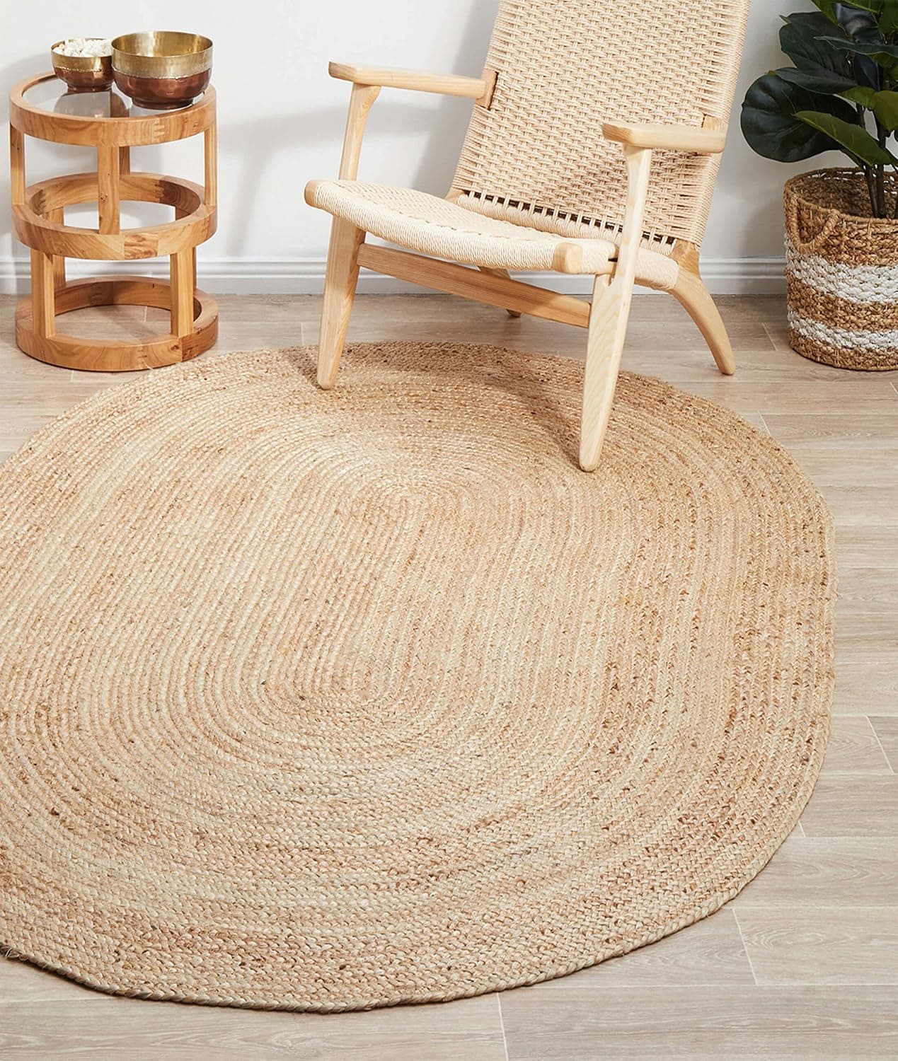 KOZA HOME Natura Jüt Halı Hasır Halı Naturel 00024A 120 x 180