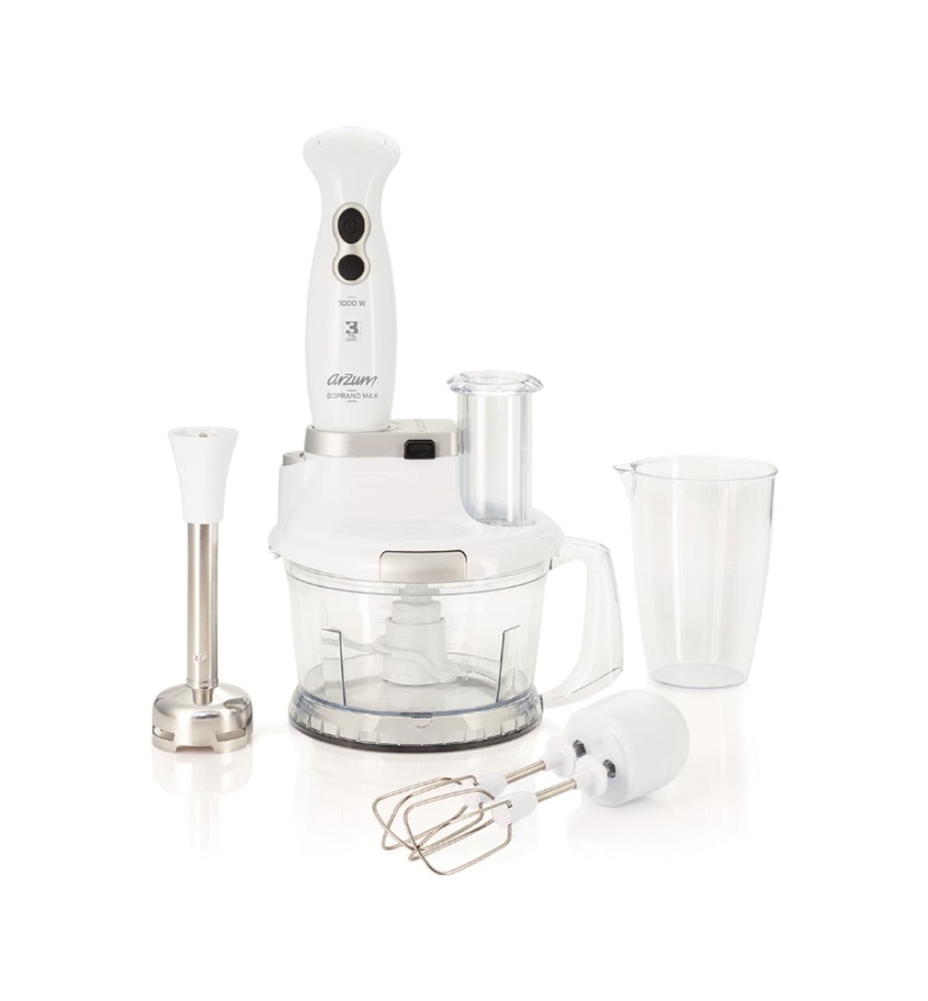 Arzum AR1004 Soprano Max Multi 1000 W Mikser & Blender Seti