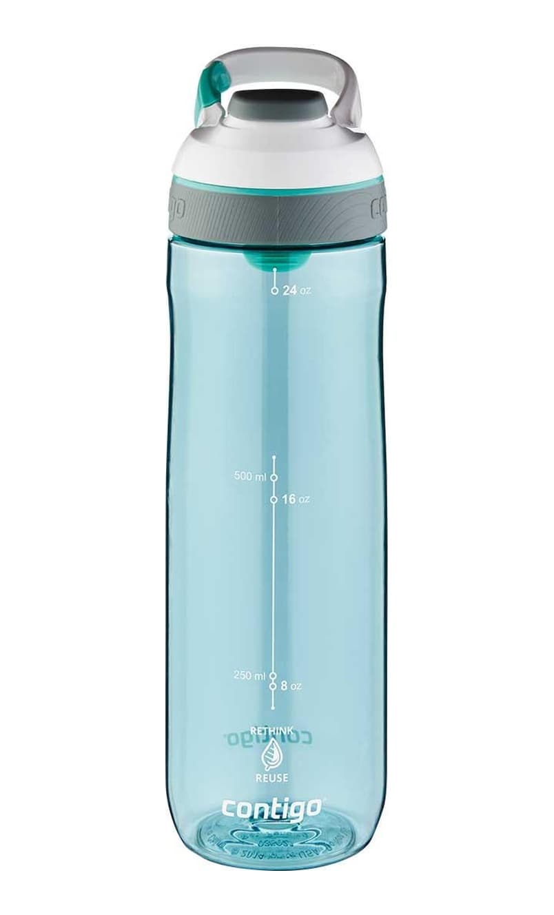 Contigo Cortland Tren Tek El Bas İç Kapaklı Su Matarası 720ml 2191387