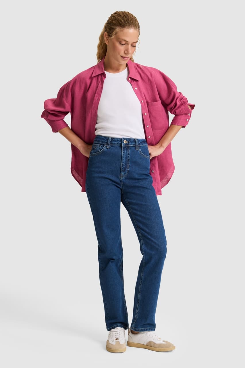 U.s. Polo Assn. Kadın Mavi Pantolon Jean 50325200-Dn0013 Blue Rınse