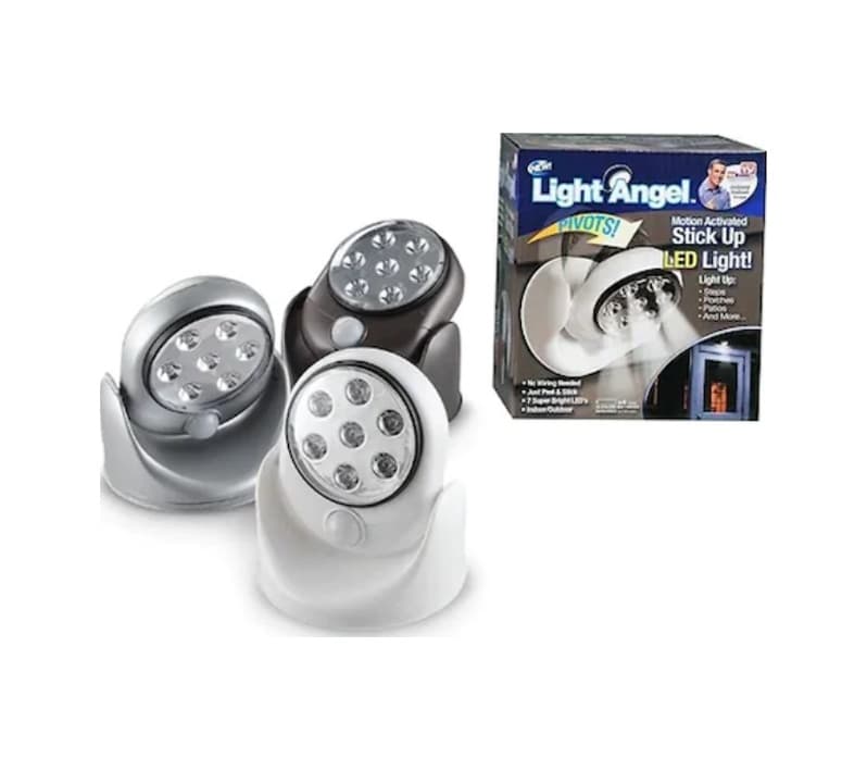 Hareket Sensörlü Lamba 360 Derece Dönebilen Kablosuz - Light Angel