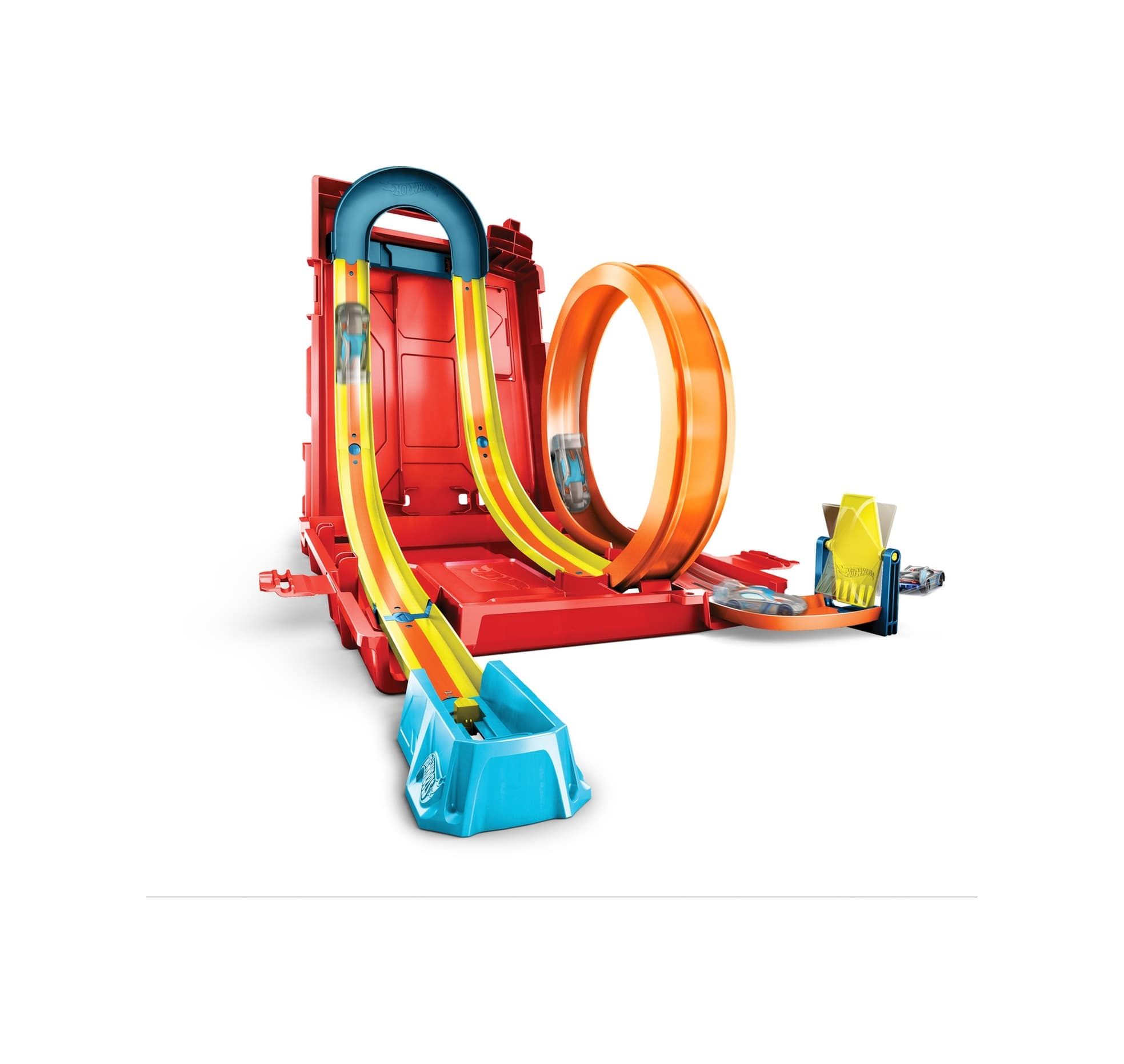 Hot Wheels Track Builder Benzin Bidonu Akrobasi Seti Hdx78