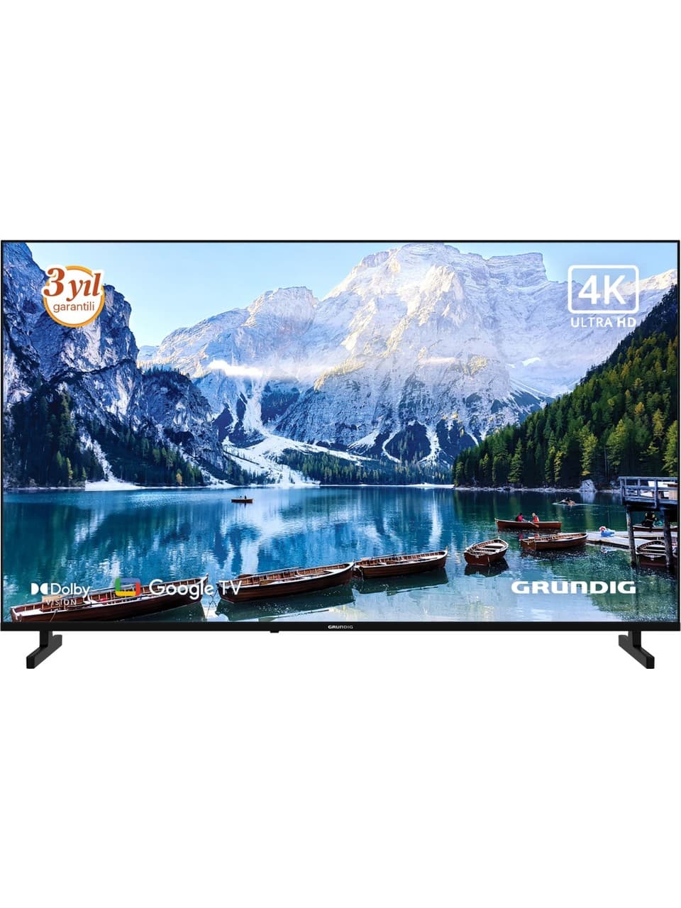 Grundig 65 GKU 700 65" 165 Ekran Uydu Alıcılı 4K Ultra HD Smart Google TV