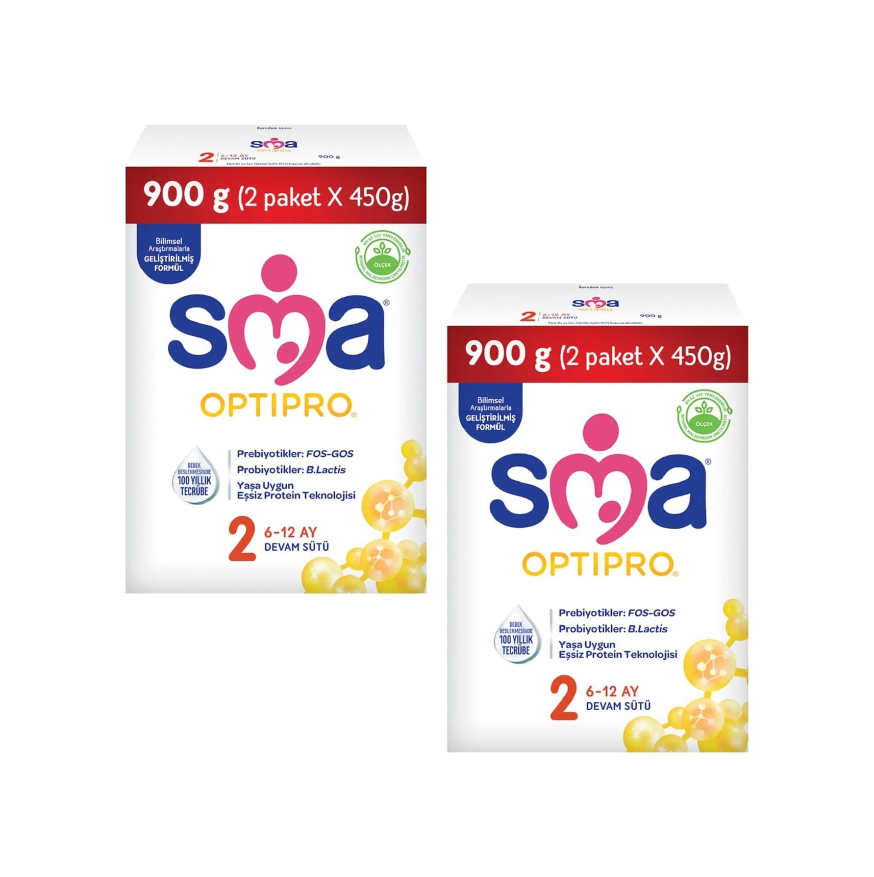 Sma Optipro 2 Devam Sütü 900 G 2 Adet