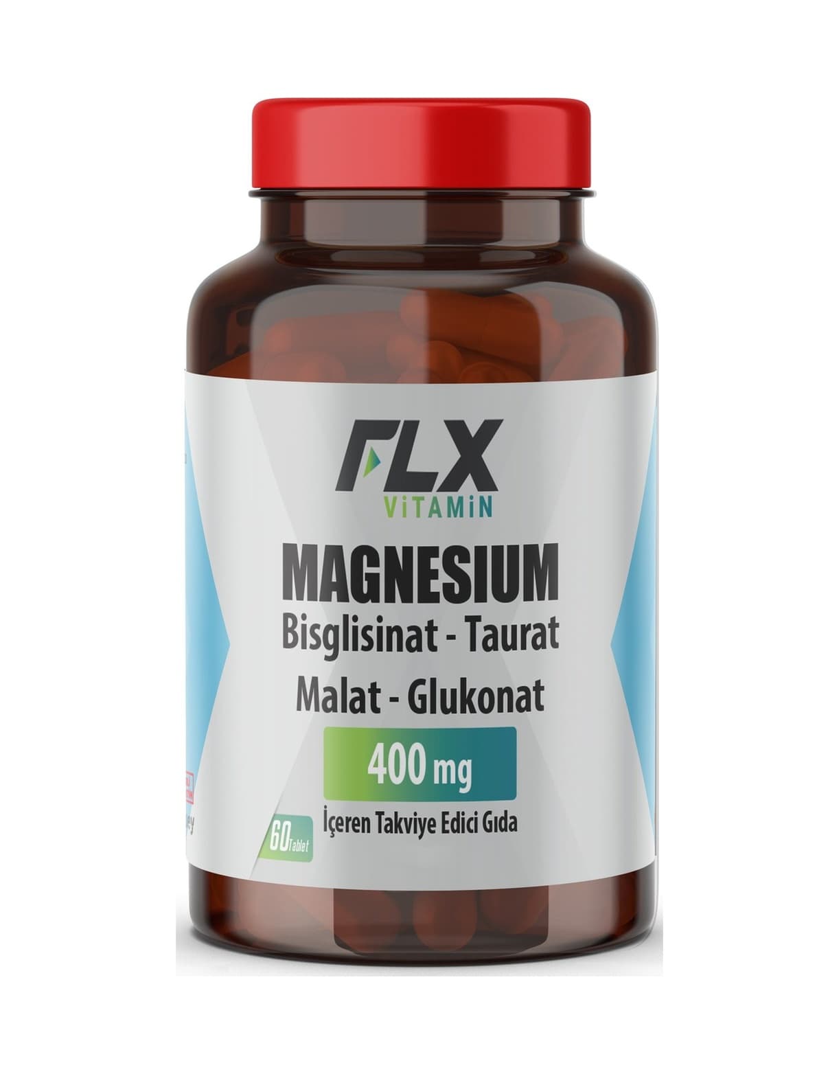 Flx Magnezyum Elementleri Complex 400 MG 60 Tablet