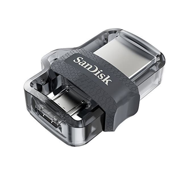 SanDisk Ultra Dual Drive M3.0 SDDD3-256G-G46 256 GB USB 3.0 Flash Bellek