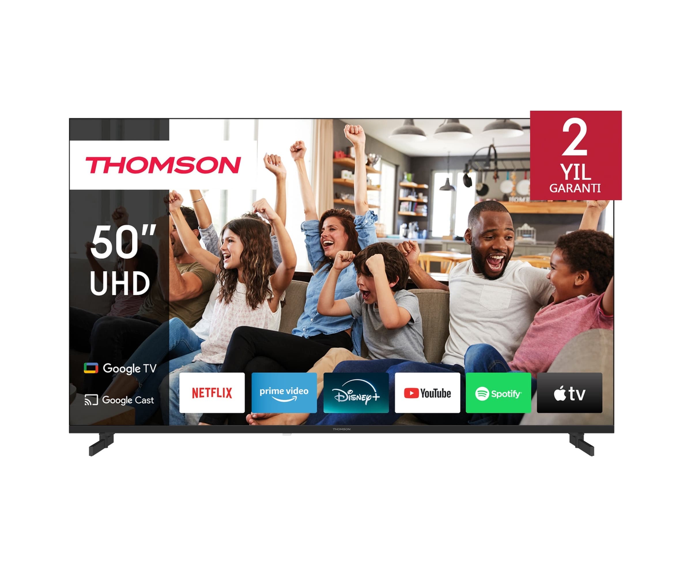 Thomson 50UG4S14 50" Uydu Alıcılı 4K Ultra HD Google Smart LED TV