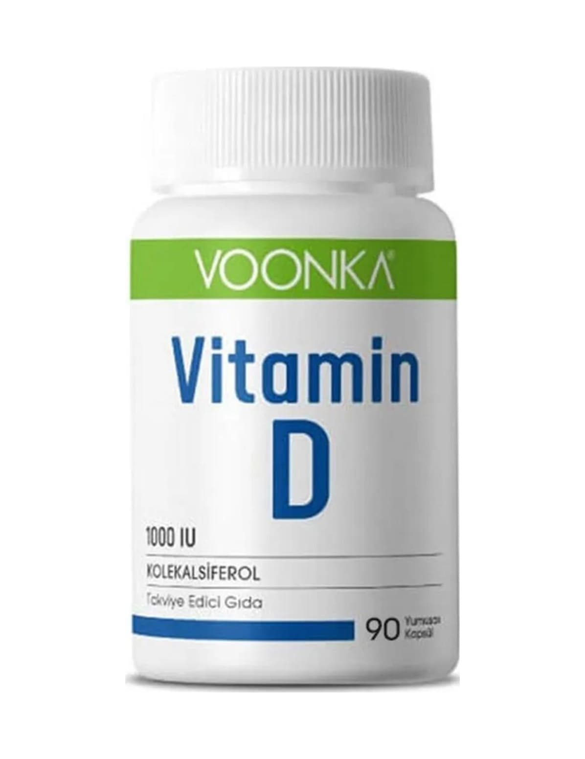 Voonka Vitamin D 90 Yumuşak Kapsül