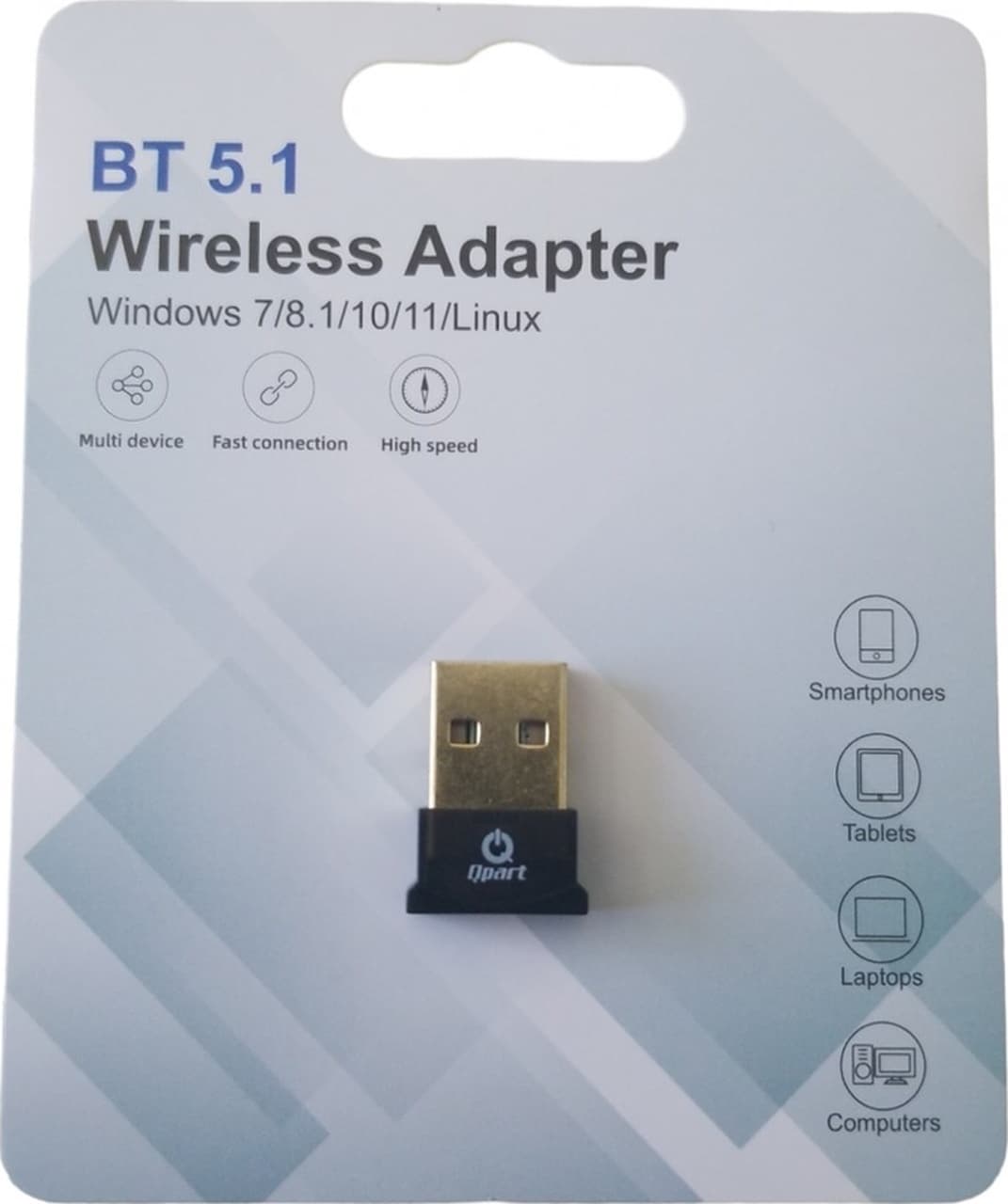 Qpart Bluetooth V5.1 Adaptör