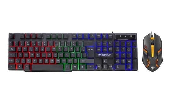 Everest KM-G77 X-Vayne RGB Zemin Aydınlatmalı USB Q Gaming Klavye + Mouse Set