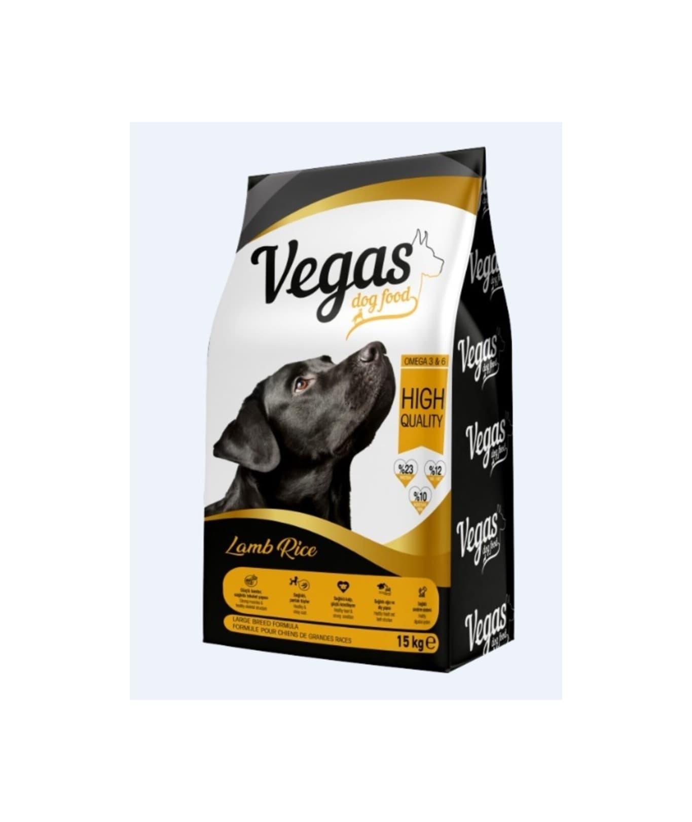 Las Vegas Kuzu Etli Yetişkin Köpek Maması 15 KG