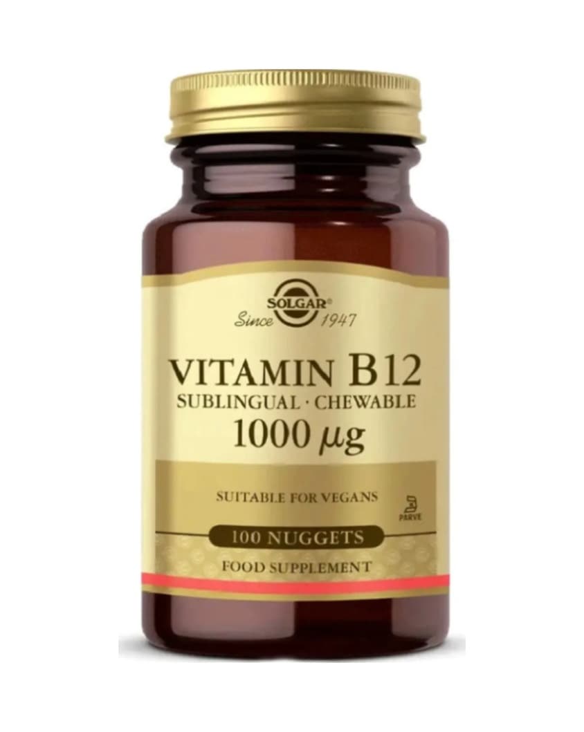 Solgar Vitamin B12 1000 Mcg 100 Dil Altı Tablet
