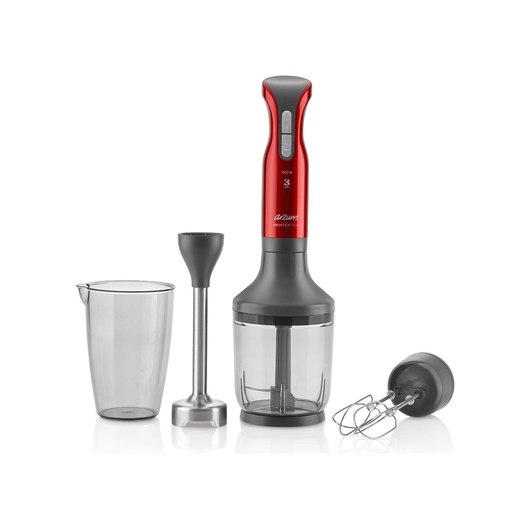 Arzum AR1042 Prostick 1500 W Mikser & Blender Set