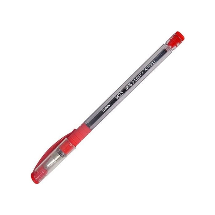 Faber-Castell 1425 Iğne Uç Tükenmez Kalem Kırmızı