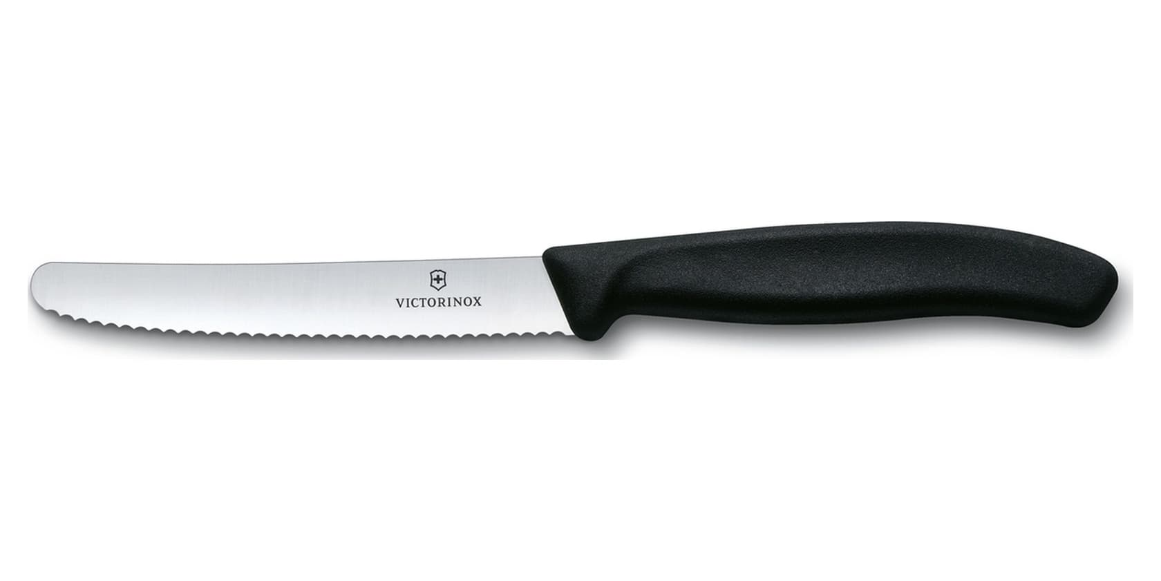 Victorinox 6.7833 Domates ve Sosis Bıçağı Siyah 11 CM