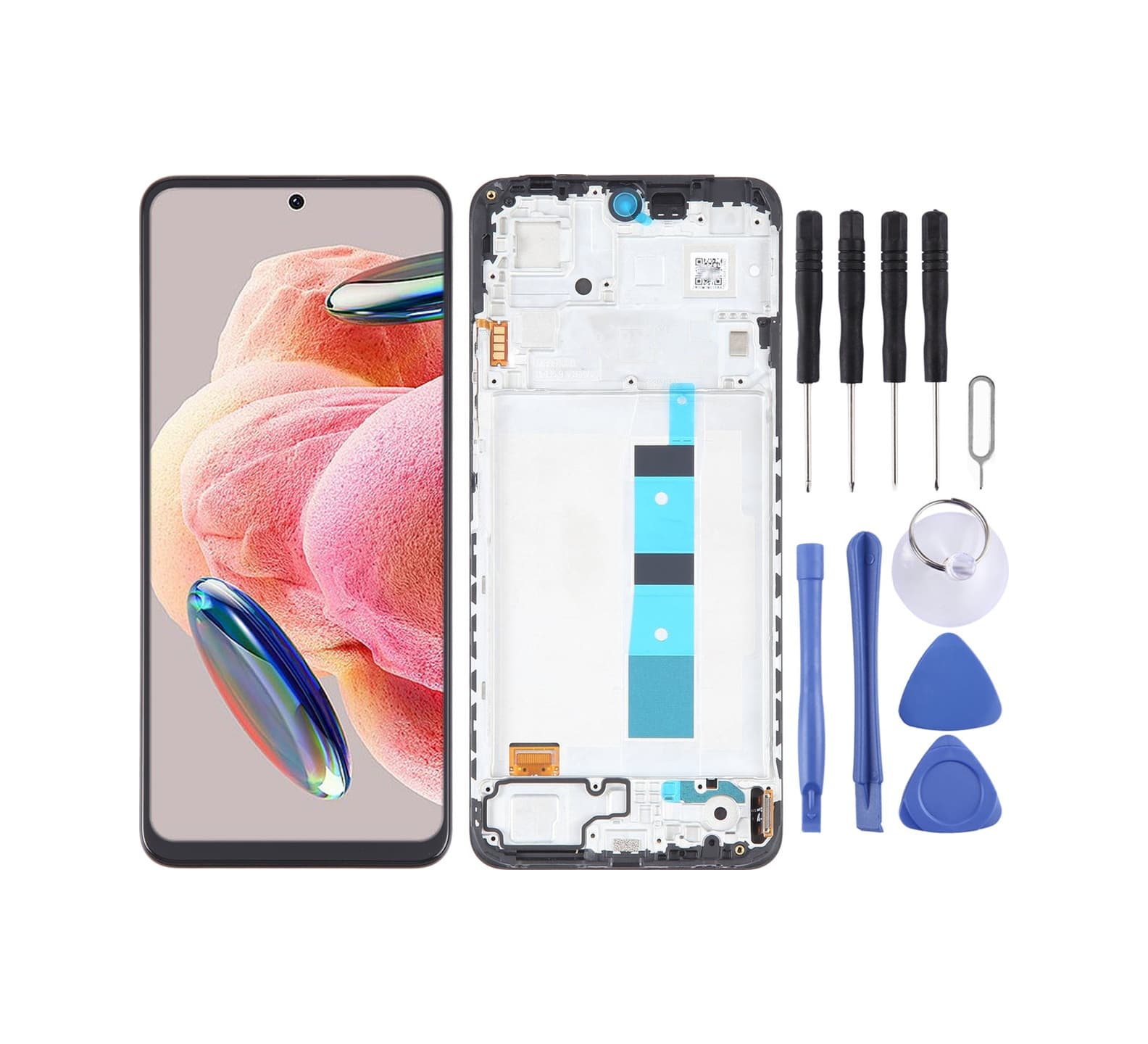 Xiaomi 23021raaeg Redmi Note 12 4g Ekran Lcd Full Çıtalı Tft