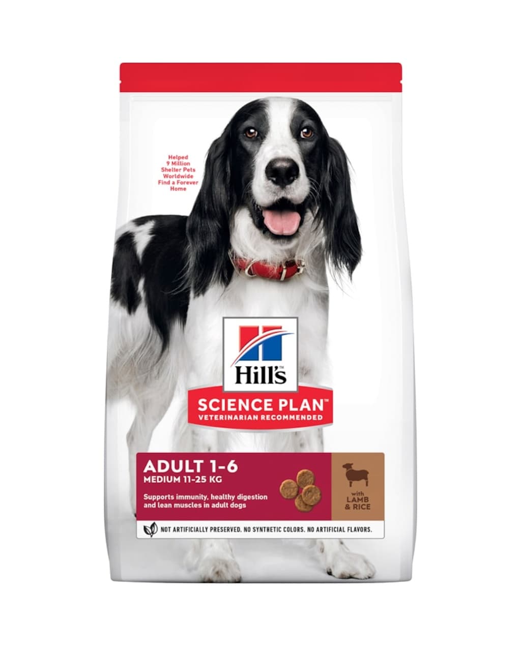 Hill's Kuzu Etli Orta Irk Yetişkin Köpek Maması 14 KG