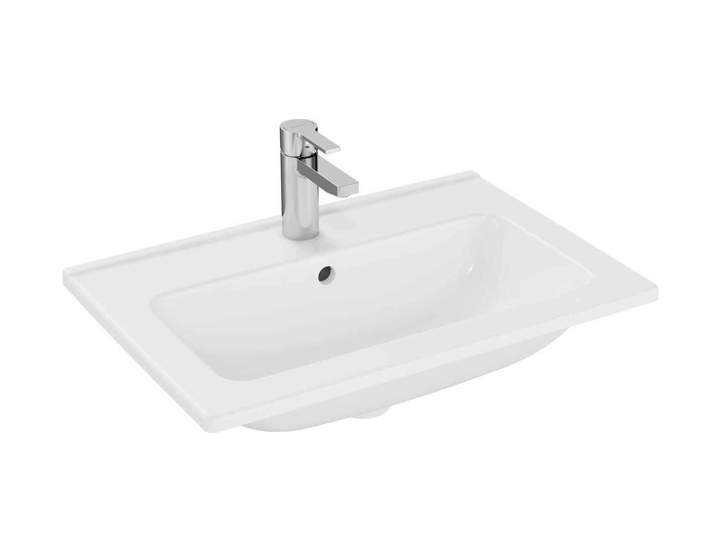 VitrA Mia Etajerli Lavabo 60 CM Beyaz 7461L003-0002
