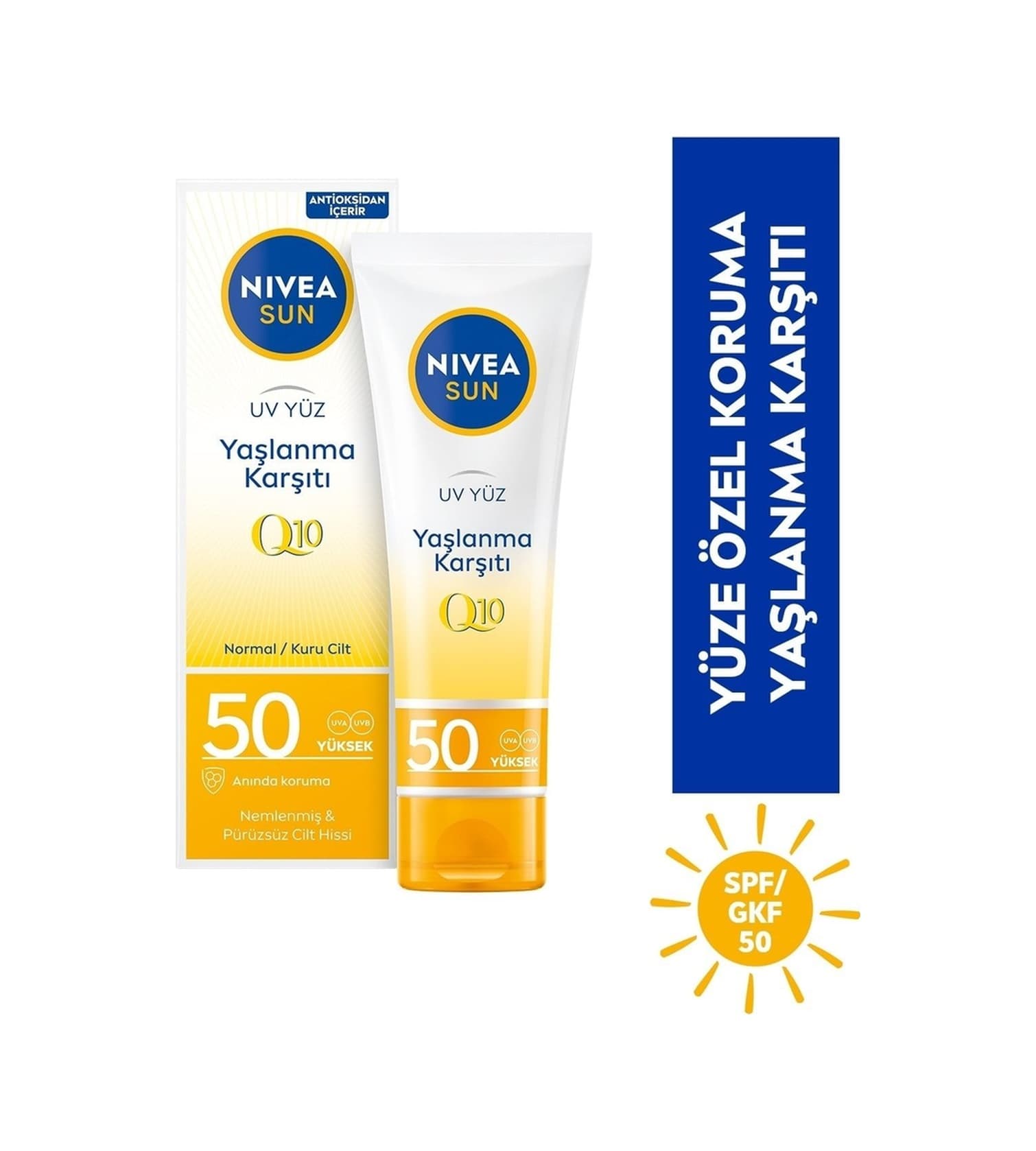 Nivea Sun & Leke Yüz Güneş Kremi Spf 50 50 ML